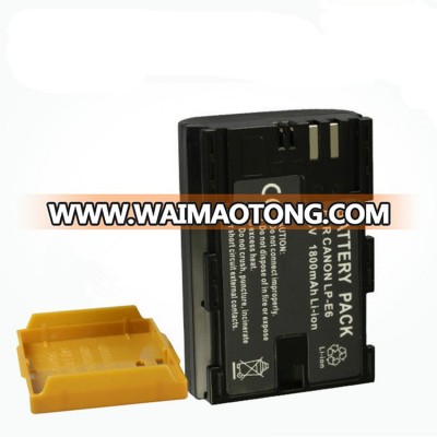 Camera Battery LP-E6 7.2V 1800mAh Lithium Ion Battery