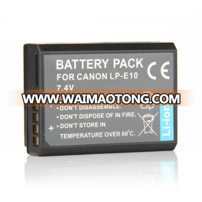 LP-E10 Camera Li-ion Battery 7.4V Battery Pack Li-ion