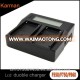 Factory high quality charger camera lcd dual battery charger for sony F550